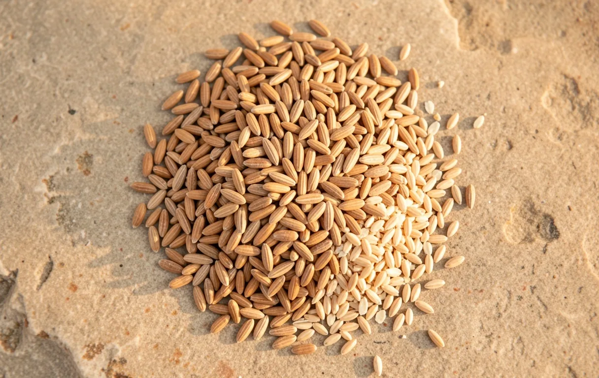 Céréales et textures naturelles
